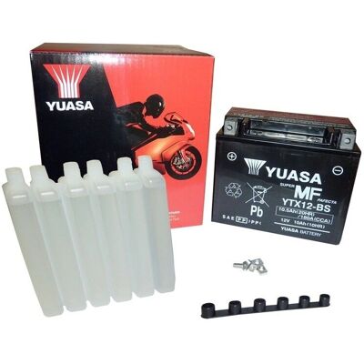 Bezúdržbová motobaterie Yuasa YTX12-BS - 12V VRLA Bezúdržbová motobaterie Yuasa YTX12-BS - 12V VRLA