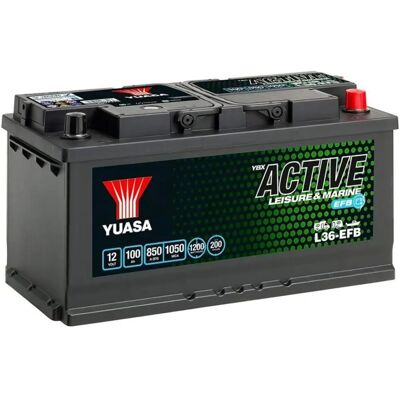 Yuasa BMW Mercedes-Benz Peugeot Van 12V 100Ah 850A Batterie Yuasa BMW Mercedes-Benz Peugeot Van 12V 100Ah 850A Batterie
