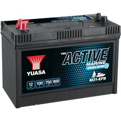 Yuasa M31-EFB - Fahrzeugbatterie - 100 Ah 12 V 750 A Yuasa M31-EFB - Fahrzeugbatterie - 100 Ah 12 V 750 A