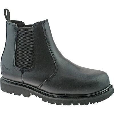 Grafters M539A Unisex Leather Chelsea Safety Boots - Safety Boots Grafters M539A Unisex Leather Chelsea Safety Boots - Safety Boots