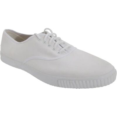DEK White Canvas Junior Plimsoll - Lightweight, Rubber Sole, Low-Cut - Plimsoll DEK White Canvas Junior Plimsoll - Lightweight, Rubber Sole, Low-Cut - Plimsoll