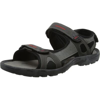PDQ Men's Black Sports Sandal - Size UK 10 PDQ Men's Black Sports Sandal - Size UK 10