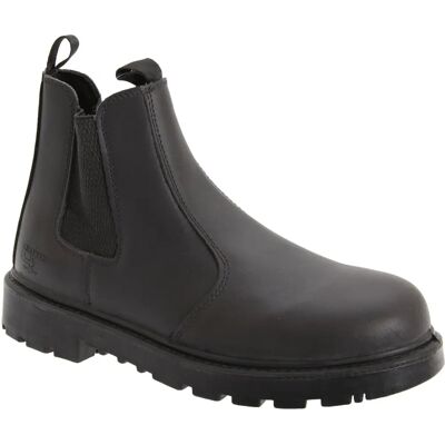 Grafters Grinder Black Steel Toe Safety Boots - Safety Boots Grafters Grinder Black Steel Toe Safety Boots - Safety Boots