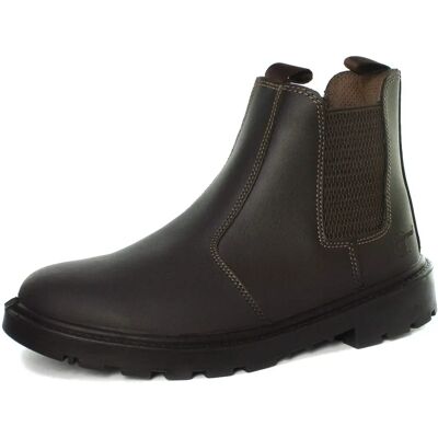 Grafters Steel Toe Safety Boots - Brown - UK 7 Grafters Steel Toe Safety Boots - Brown - UK 7