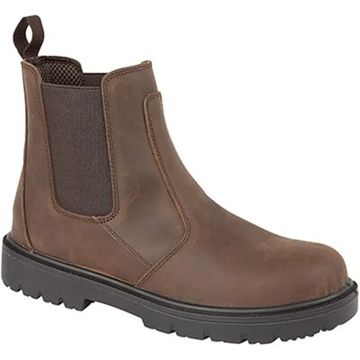 Grafters M9568B Brown Safety Boots - Safety Boots Grafters M9568B Brown Safety Boots - Safety Boots