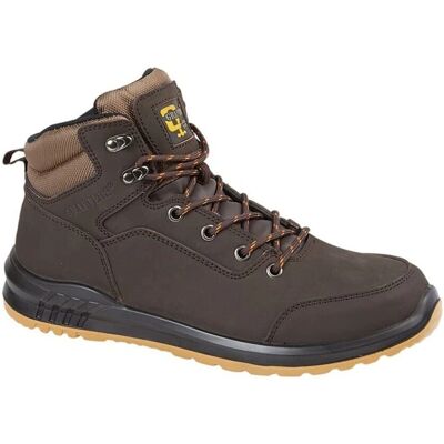Grafters Sitka Safety Boots - Leather, Steel Toe, Padded Collar - Safety Boots Grafters Sitka Safety Boots - Leather, Steel Toe, Padded Collar - Safety Boots