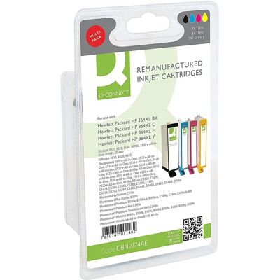 Q-Connect - HP 364XL - Color - Pack Of 4 - Ink Cartridge Q-Connect - HP 364XL - Color - Pack Of 4 - Ink Cartridge