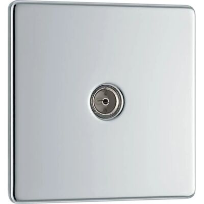 British General - FPC60-01 - Polished Chrome - TV Socket British General - FPC60-01 - Polished Chrome - TV Socket