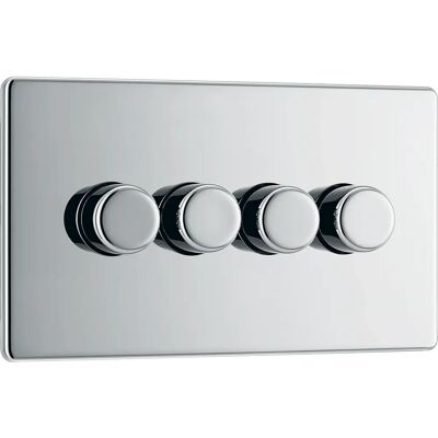 Nexus Bg - Fbs84 - Brushed Steel - Dimmer Switch Nexus Bg - Fbs84 - Brushed Steel - Dimmer Switch