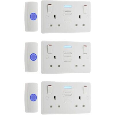 BG Electrical - 822BELL-01 - IP44 - Wireless - Doorbell BG Electrical - 822BELL-01 - IP44 - Wireless - Doorbell
