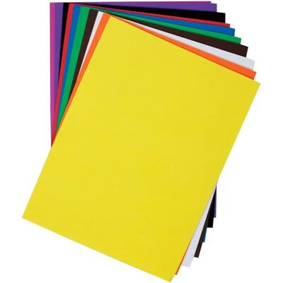 Docrafts Craft Planet Funky Foam Sheets - Assorted Colours - 9x12 Inch - Pack of 10 Docrafts Craft Planet Funky Foam Sheets - Assorted Colours - 9x12 Inch - Pack of 10