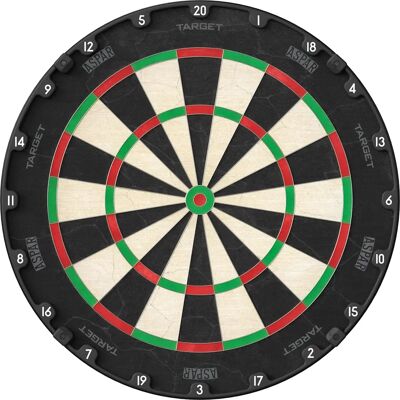 Target Darts Aspar Dartboard - Tableau en sisal professionnel, 45cm - Publicité Target Darts Aspar Dartboard - Tableau en sisal professionnel, 45cm - Publicité