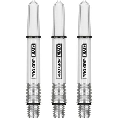 Cannes TARGET DARTS Pro Grip Evo Short Silver - Flèches de Dard - Publicité Cannes TARGET DARTS Pro Grip Evo Short Silver - Flèches de Dard - Publicité