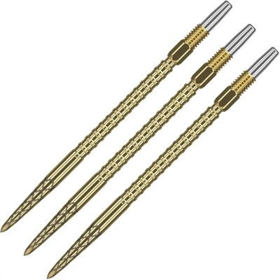 Target DS Point Gold - Point pour fléchettes système Swiss - Publicité Target DS Point Gold - Point pour fléchettes système Swiss - Publicité