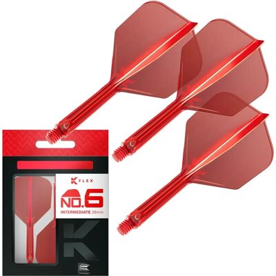 Target Darts - K-Flex No6 In Between - 3 pcs - Dart flights Target Darts - K-Flex No6 In Between - 3 pcs - Dart flights