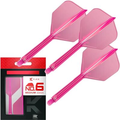 Target - K-Flex Neon No.6 Medium - 3 db - Darts Target - K-Flex Neon No.6 Medium - 3 db - Darts