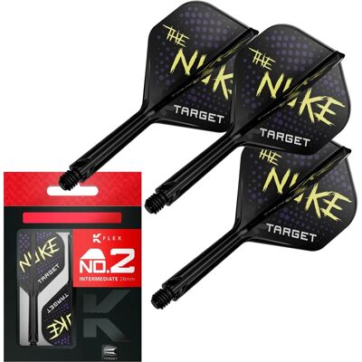 TARGET DARTS - Luke Littler K Flex - Système de fléchettes - Publicité TARGET DARTS - Luke Littler K Flex - Système de fléchettes - Publicité