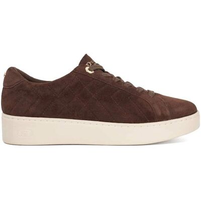 Dune Egent Suede Quilted Platform Lace Up Trainers - Trainers Dune Egent Suede Quilted Platform Lace Up Trainers - Trainers