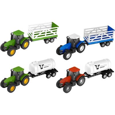 Teamsterz Traktor a Přívěs - Hračka Traktor a Přívěs Teamsterz Traktor a Přívěs - Hračka Traktor a Přívěs