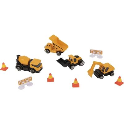 Teamsterz 3 Bauwagen-Set - Baustellenfahrzeuge und Spielzeug Teamsterz 3 Bauwagen-Set - Baustellenfahrzeuge und Spielzeug