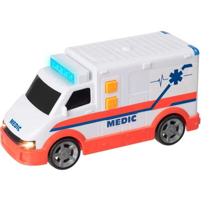 Záchranná Ambulance Teamsterz s Světly a Zvuky - Hra Pohotovosti Záchranná Ambulance Teamsterz s Světly a Zvuky - Hra Pohotovosti