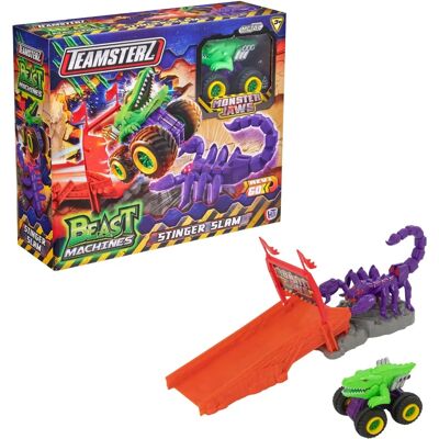 Teamsterz Beast Machines Stinger Slam - Zabawka pojazd i rampa Teamsterz Beast Machines Stinger Slam - Zabawka pojazd i rampa