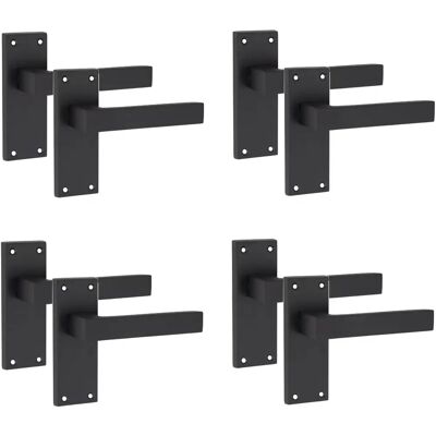 Golden Grace - Victorian Straight Delta - Matt Black Golden Grace - Victorian Straight Delta - Matt Black