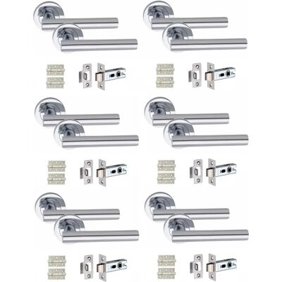 Golden Grace - 6-Set Straight T-Bar Handles - Hardware Golden Grace - 6-Set Straight T-Bar Handles - Hardware