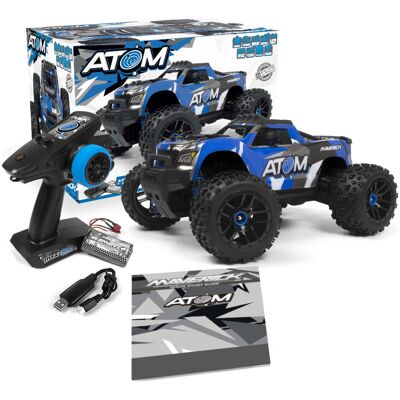 Maverick Blauw 1/18 RC Monster Truck - 4WD Off-road Maverick Blauw 1/18 RC Monster Truck - 4WD Off-road