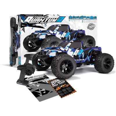 Maverick Quantum2 MT Blau 4WD Monster Truck - Off-Road RC Modell Maverick Quantum2 MT Blau 4WD Monster Truck - Off-Road RC Modell