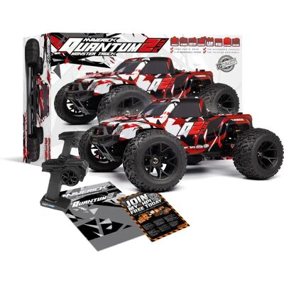 Maverick Quantum2 Flux RC Monstertruck - Rot Maverick Quantum2 Flux RC Monstertruck - Rot