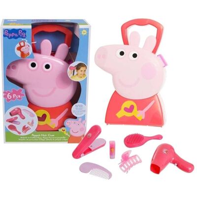 Trousse de Coiffure Peppa Pig - Kit portable pour enfants Trousse de Coiffure Peppa Pig - Kit portable pour enfants