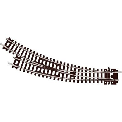 Peco Setrack N Curved Turnout - Space-Saving Model Peco Setrack N Curved Turnout - Space-Saving Model