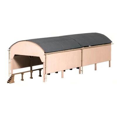 Ratio 527 Carriage Shed - OO Scale Model Ratio 527 Carriage Shed - OO Scale Model