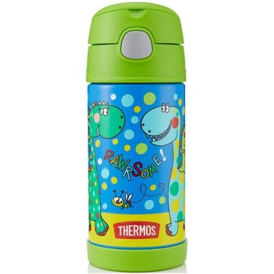 Thermos Marcă Model Dino Dinosaur - Sticlă izolat în vid pentru copii Thermos Marcă Model Dino Dinosaur - Sticlă izolat în vid pentru copii