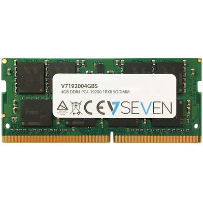 V7 V7192004GBS 4GB DDR4 Memory - SO-DIMM 2400MHz V7 V7192004GBS 4GB DDR4 Memory - SO-DIMM 2400MHz