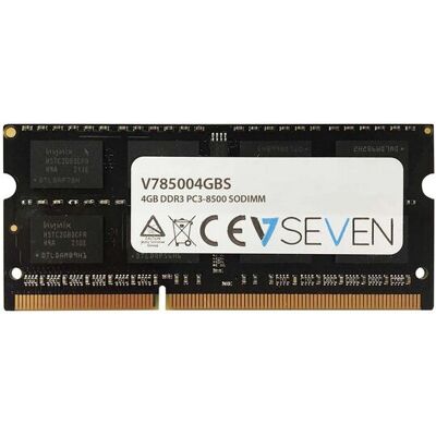 V7 V785004GBS 4GB DDR3 Memory - Laptop RAM V7 V785004GBS 4GB DDR3 Memory - Laptop RAM