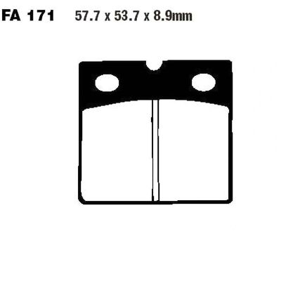 EBC HH Sintered Superbike Brake Pads - Bremsbeläge EBC HH Sintered Superbike Brake Pads - Bremsbeläge