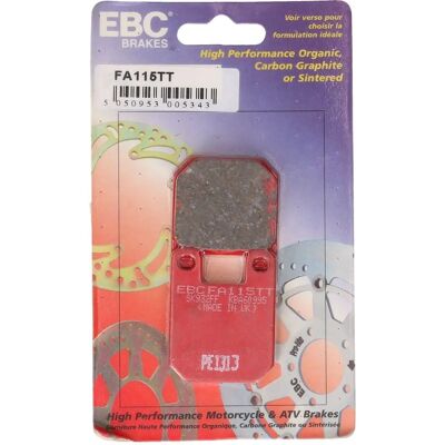 EBC Brakes FA115TT Carbon Brake Pads EBC Brakes FA115TT Carbon Brake Pads