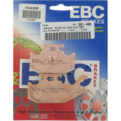 EBC FA428R - Remblokken voor ATV & Dirt - Duurzaam EBC FA428R - Remblokken voor ATV & Dirt - Duurzaam