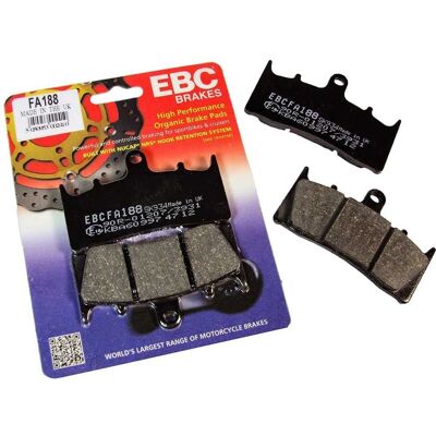 Yamaha EBC FA442/4 Organiset jarrupalat - Jarrupalat Yamaha EBC FA442/4 Organiset jarrupalat - Jarrupalat
