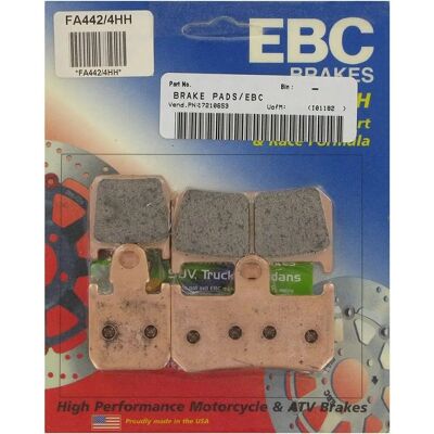 Plaquettes de frein sinterisées EBC Yamaha FA442/4HH - Plaquettes de frein - Publicité Plaquettes de frein sinterisées EBC Yamaha FA442/4HH - Plaquettes de frein - Publicité