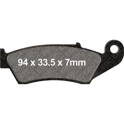 EBC EPFA185HH - Pastiglie freno moto EBC EPFA185HH - Pastiglie freno moto
