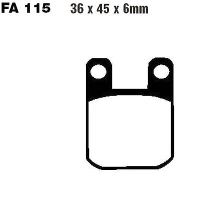 EBC V - Semi Sintered Touring Brake Pads - Brake Pads EBC V - Semi Sintered Touring Brake Pads - Brake Pads
