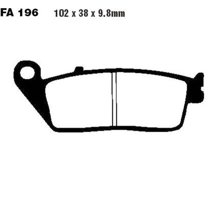 EBC V - Semi Sintered Touring Brake Pads - Brake Pads EBC V - Semi Sintered Touring Brake Pads - Brake Pads
