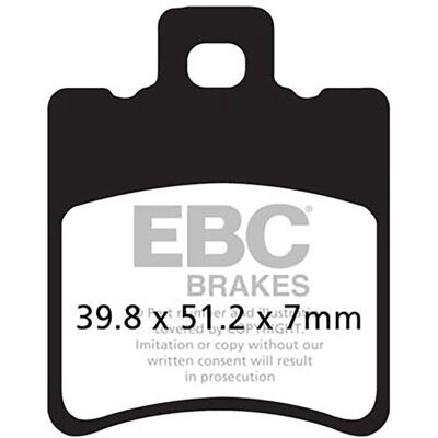 EBC Carbon Scooter Bremsbeläge - SFAC193 - Scooter-Bremsentyp EBC Carbon Scooter Bremsbeläge - SFAC193 - Scooter-Bremsentyp