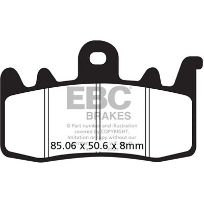 EBC - Model EPFA630HH - Suitable for road and racing bikes EBC - Model EPFA630HH - Suitable for road and racing bikes