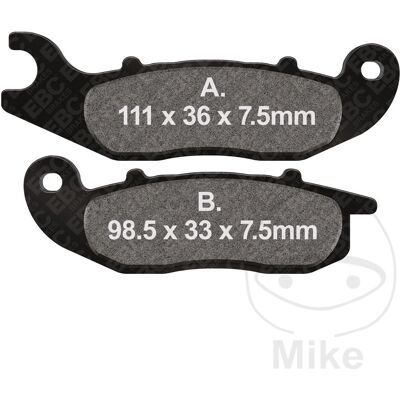 Pastiglie freno scooter EBC - SFA693 - Organiche, Urbane, Leggere Pastiglie freno scooter EBC - SFA693 - Organiche, Urbane, Leggere