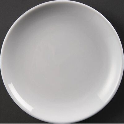 Olympia Whiteware Coupe Plates - 180mm - 12 pcs - Plate Olympia Whiteware Coupe Plates - 180mm - 12 pcs - Plate
