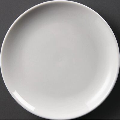 Olympia Whiteware 20cm Round Dinner Plate - Assiettes Plates 12 pcs Olympia Whiteware 20cm Round Dinner Plate - Assiettes Plates 12 pcs